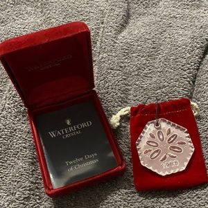 1988 waterford crystal ornament